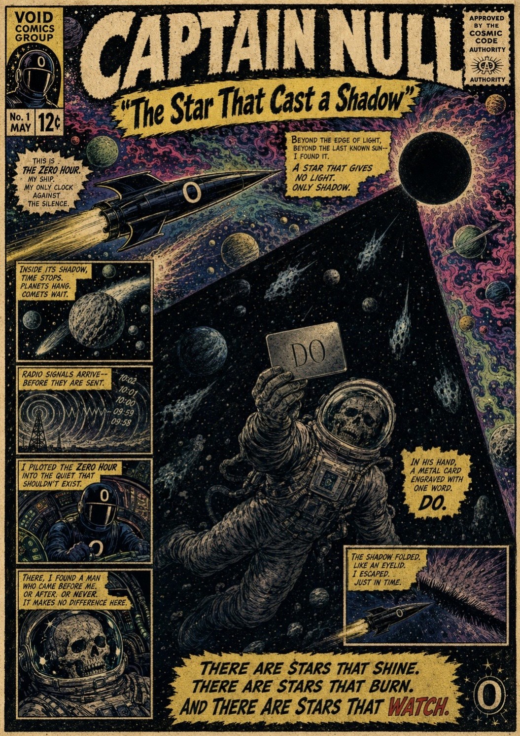 Captain Null comic page